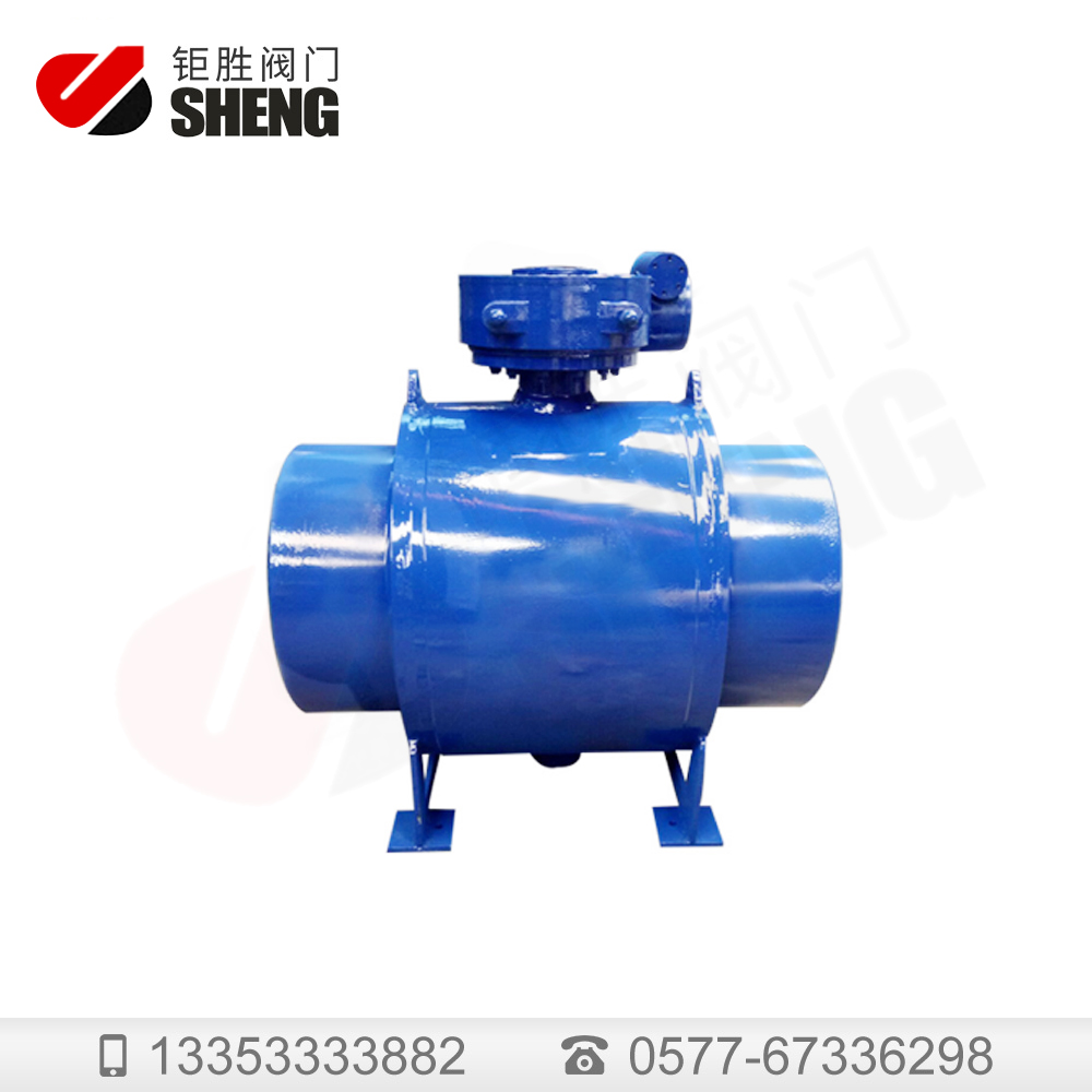 Q367F-DN500大口径全焊接球阀（蓝）